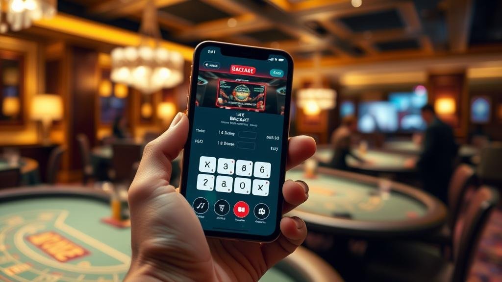 การเล่นบาคาร่าสดบนเดสก์ท็อป