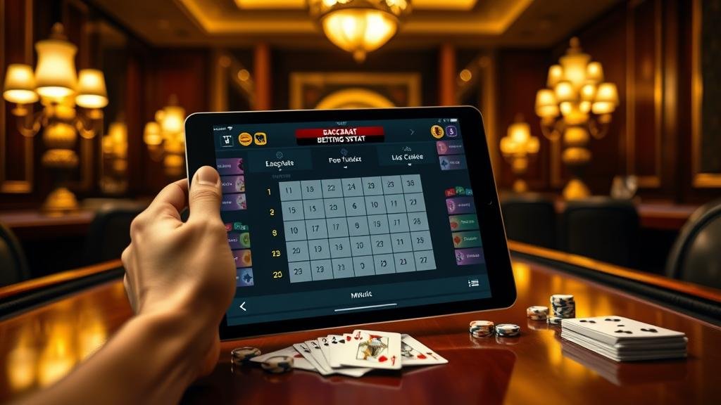 วิเคราะห์สถิติไพ่บาคาร่าบน iPad เพื่อคาดการณ์ผล