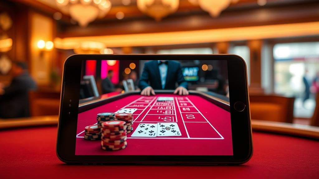 แอปพลิเคชันบาคาร่าสดบน iOS พร้อมสถิติ