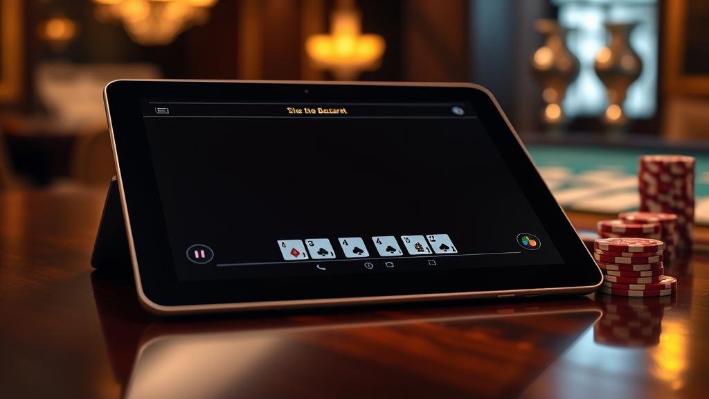 ดีลเลอร์กำลังแจกไพ่บาคาร่า