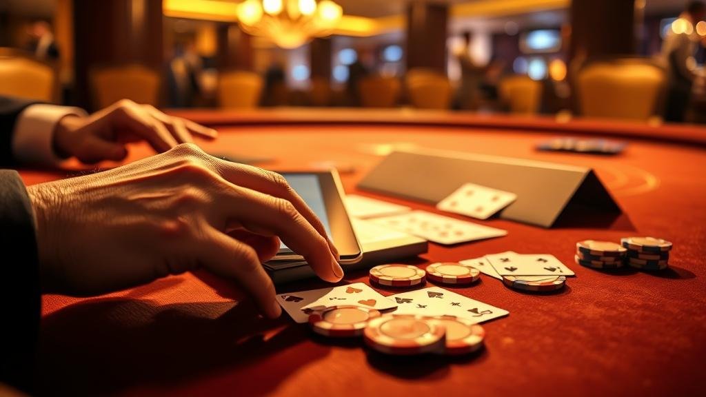 อินโฟกราฟิกแสดงเค้าไพ่บาคาร่า