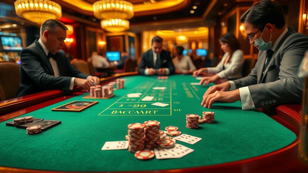 ภาพประกอบเค้าไพ่บาคาร่าแบบต่างๆ