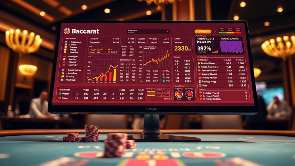 แผนภาพแสดงกลยุทธ์การเดินเงินบาคาร่า