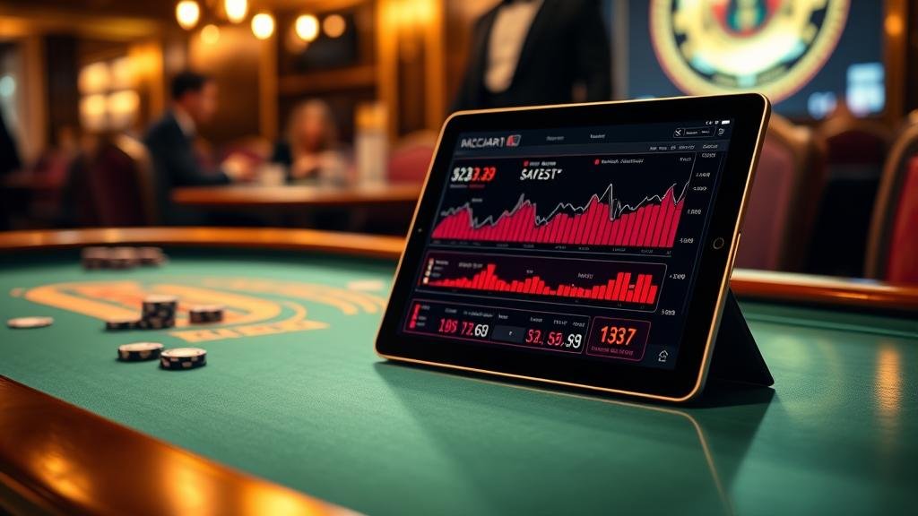 การเล่นบาคาร่าบนแท็บเล็ต