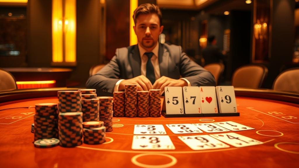 ภาพเปรียบเทียบกลยุทธ์การเดินเงินบาคาร่า