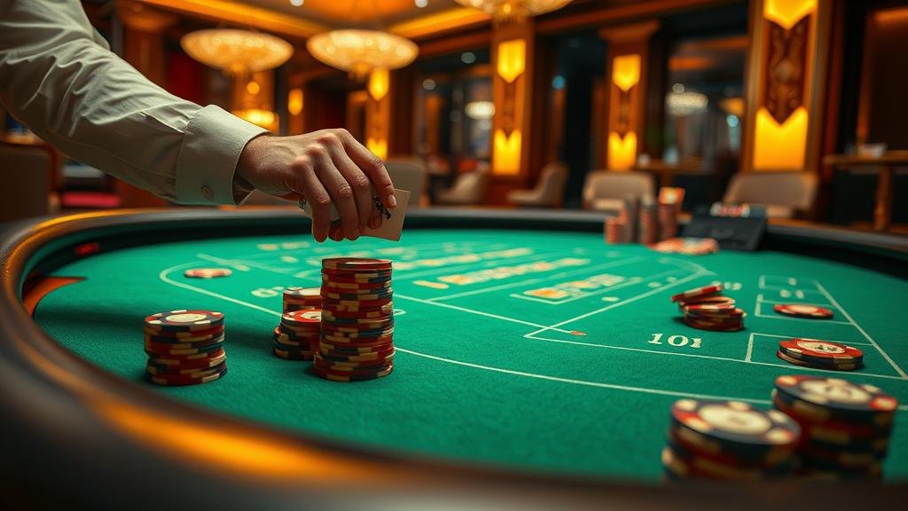 โลโก้และตัวอย่างห้องบาคาร่าสดจากผู้ให้บริการชั้นนำ