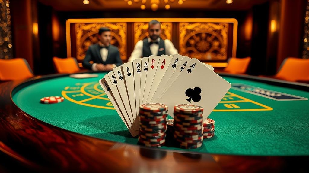 ภาพสัญลักษณ์ความสำเร็จในการเล่นบาคาร่า