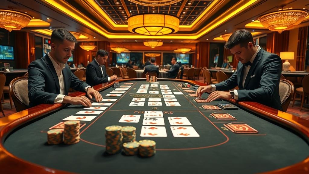 หน้าจอห้องบาคาร่าจากค่ายดัง Sexy, Vivo, EBet, BBIN