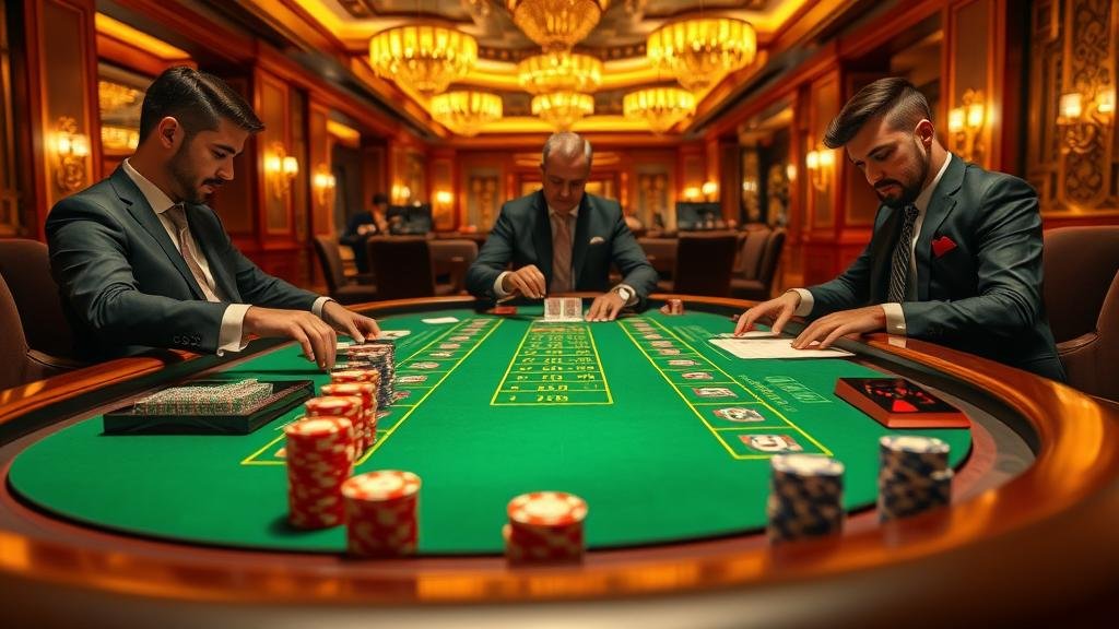 ตัวอย่างเค้าไพ่บาคาร่าแบบสองตัด (ปิงปอง)