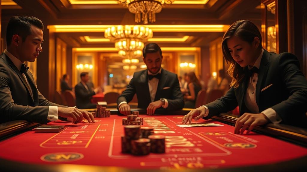 ตารางแสดงเทคนิคการเดินเงินบาคาร่า