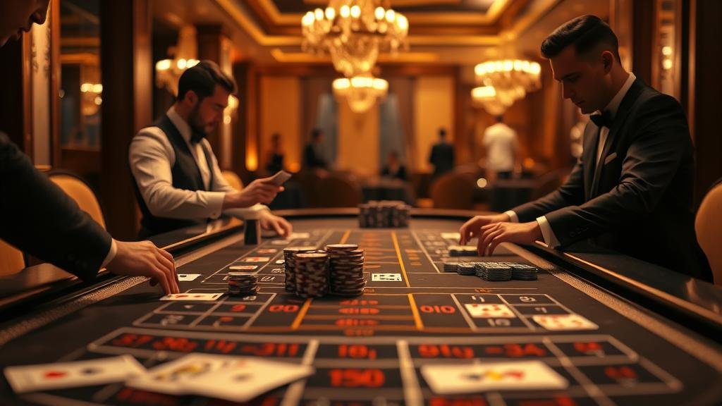 บรรยากาศห้องบาคาร่า Vivo Gaming