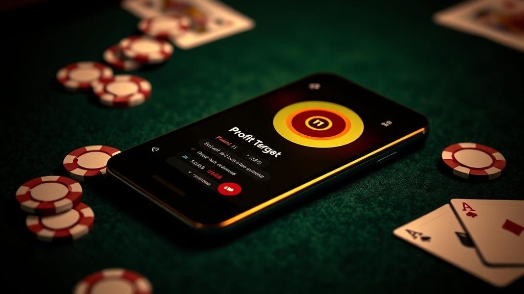 ภาพประกอบระบบเดินเงิน 1-3-2-4 สำหรับบาคาร่า