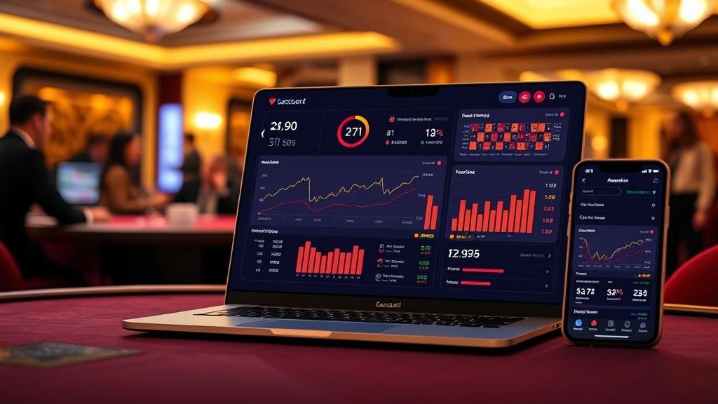 การวิเคราะห์สถิติบาคาร่าบน iPad