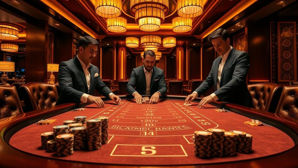 ตัวอย่างเค้าไพ่บาคาร่า: ถนนตาโต และ มังกร