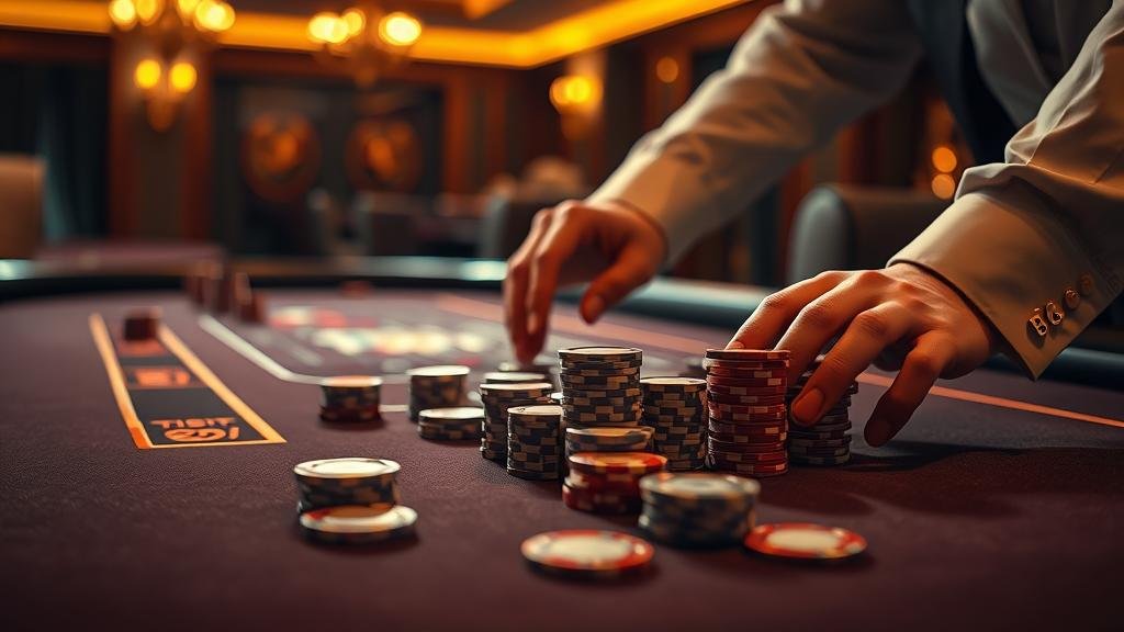 หน้าจอเกมบาคาร่าออนไลน์ แสดงประวัติไพ่