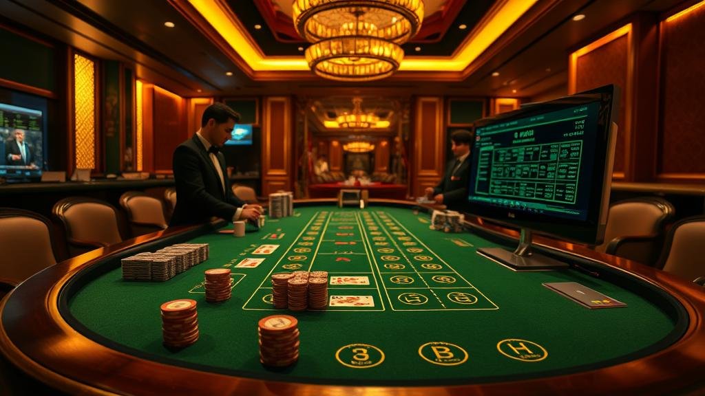 ห้องบาคาร่า LuckyStreak สดใส