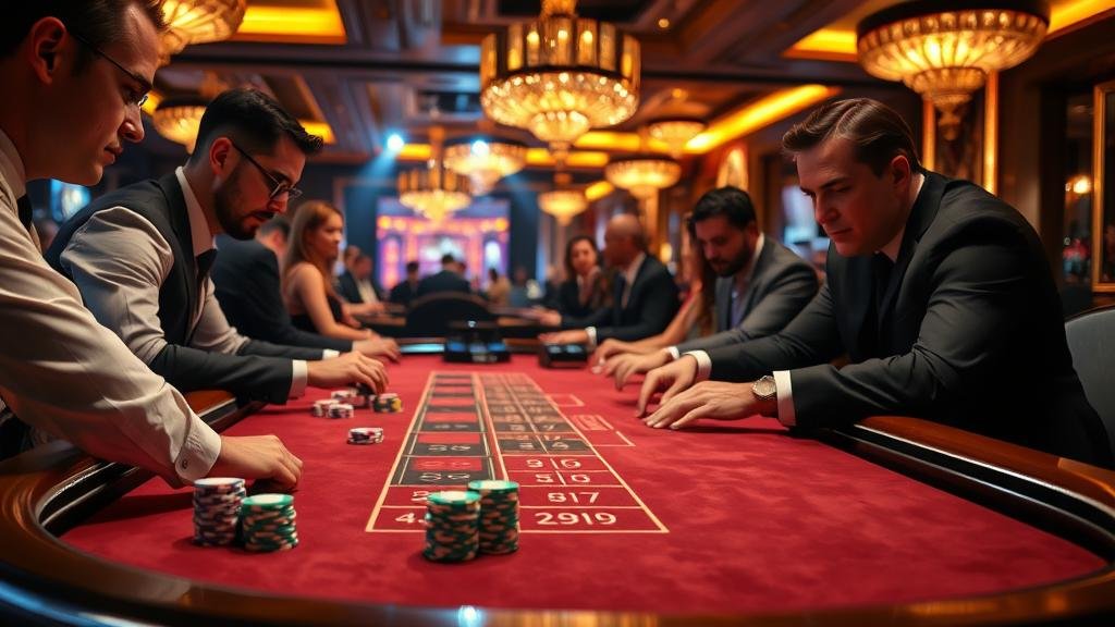 นักพนันบาคาร่าพิจารณาการเดิมพัน