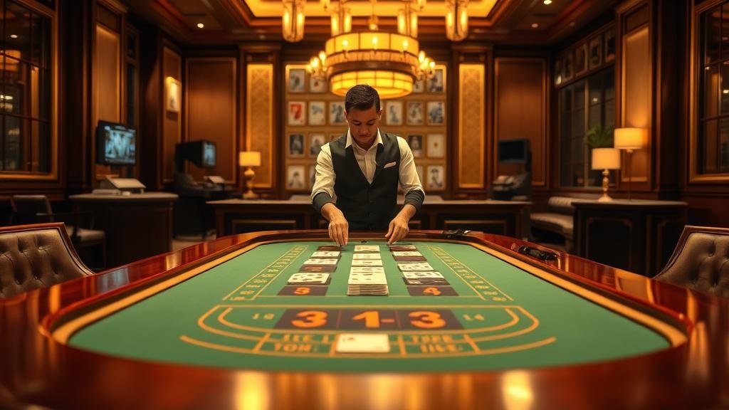 ดีลเลอร์บาคาร่าสดมืออาชีพ