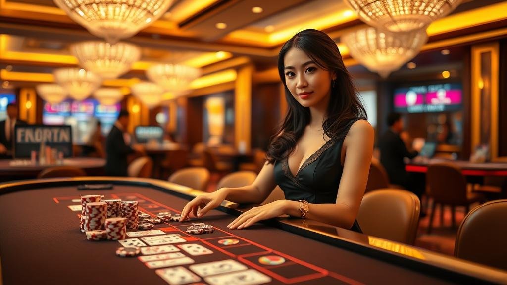 อินเทอร์เฟซเกมบาคาร่า BGaming (Big Gaming)