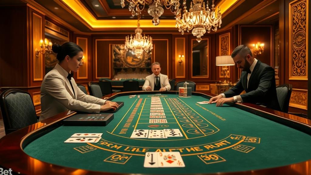 ตัวอย่างเค้าไพ่บาคาร่า: มังกรและปิงปอง