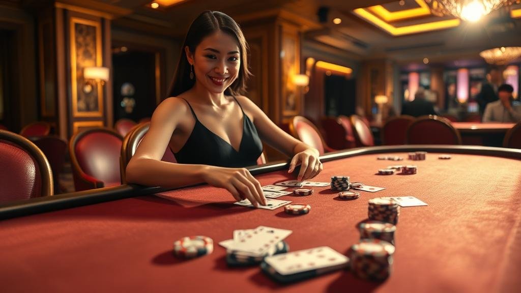 หน้าจอเกมบาคาร่าสายฟ้า PP พร้อมตัวคูณ