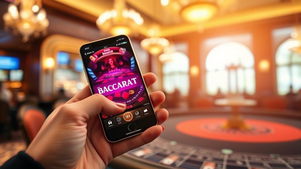 วิเคราะห์บาคาร่าบนแท็บเล็ตและมือถือ