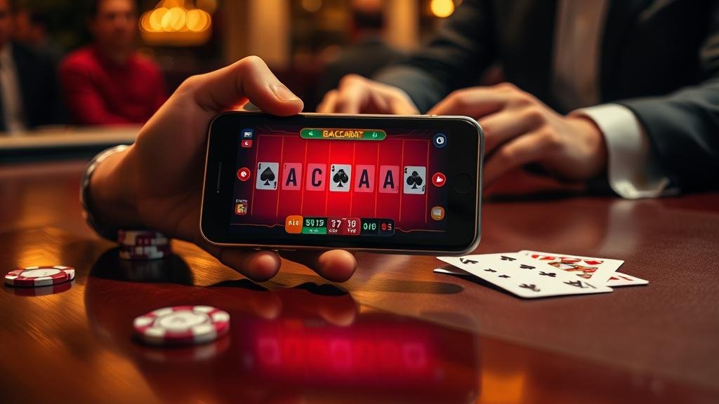 ภาพอินโฟกราฟิกแสดงเค้าไพ่บาคาร่า