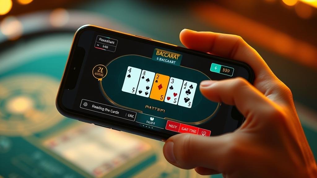 ภาพประกอบกลยุทธ์บาคาร่าและการอ่านเค้าไพ่