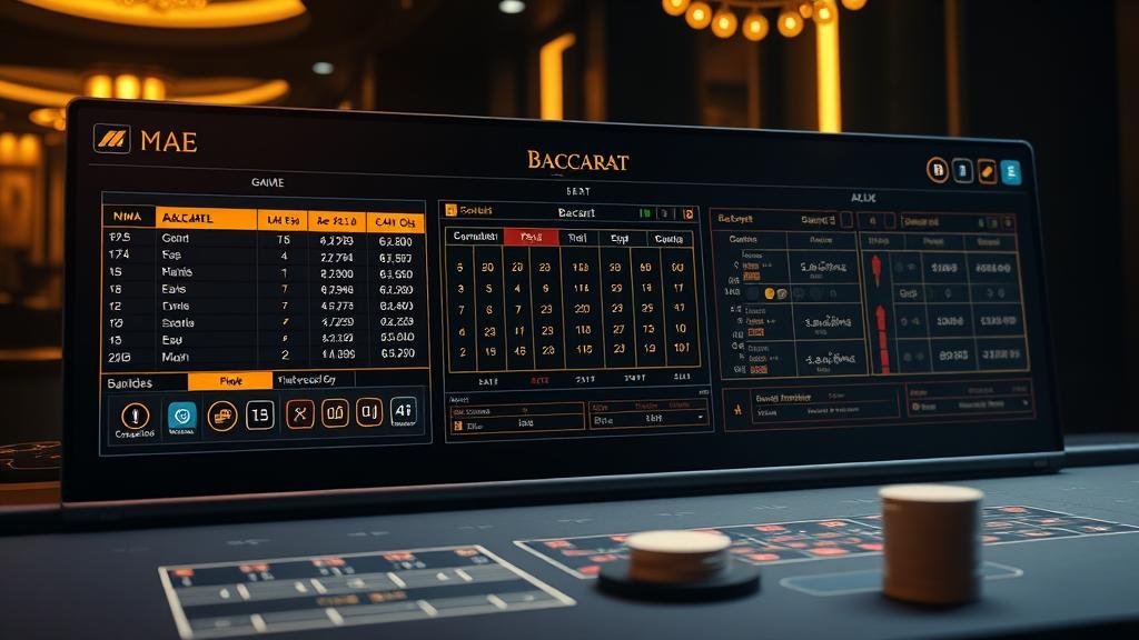 การเลือกห้องบาคาร่าตามสถิติและแนวโน้ม