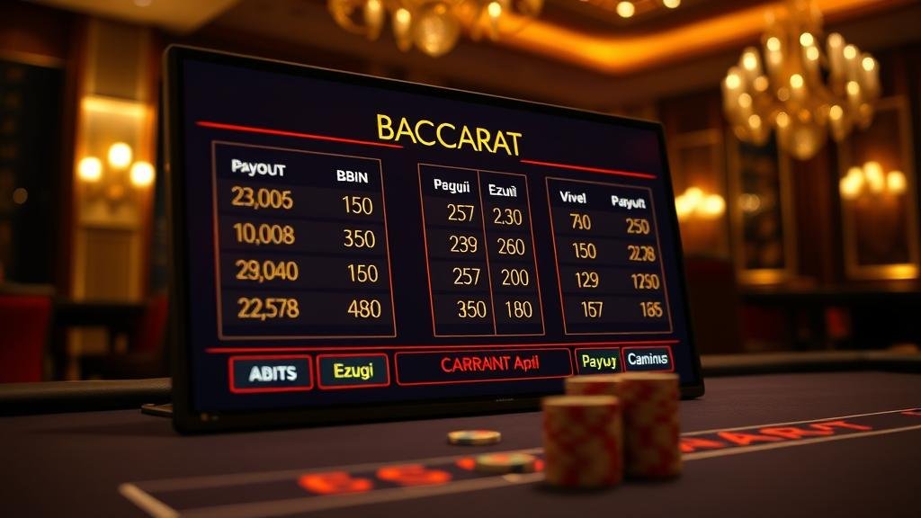 เปรียบเทียบโต๊ะบาคาร่า BBIN และ Ezugi พร้อมสถิติ