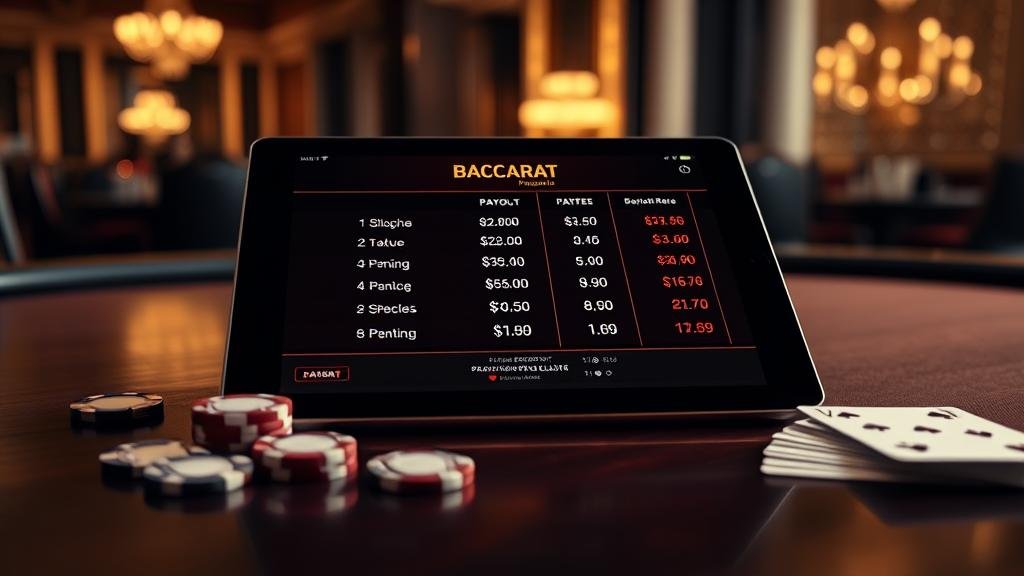 การวางเดิมพันแบบแฟลตเบทด้วยจำนวนคงที่บนแท็บเล็ต