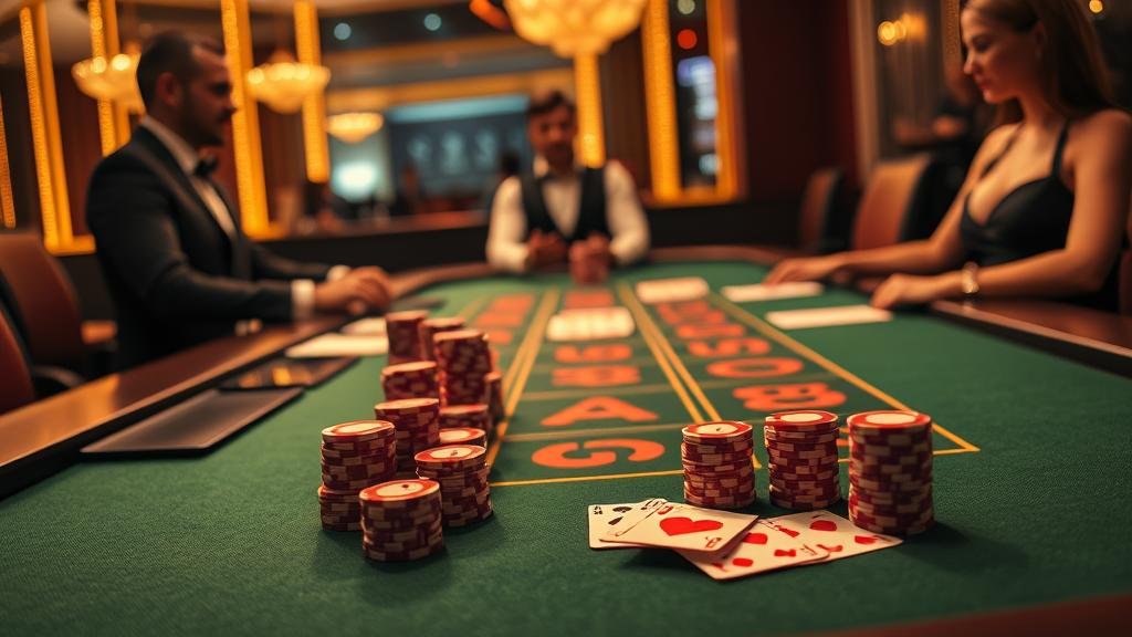 หน้าจอเกมบาคาร่า BBIN ที่แสดงสถิติชัดเจน