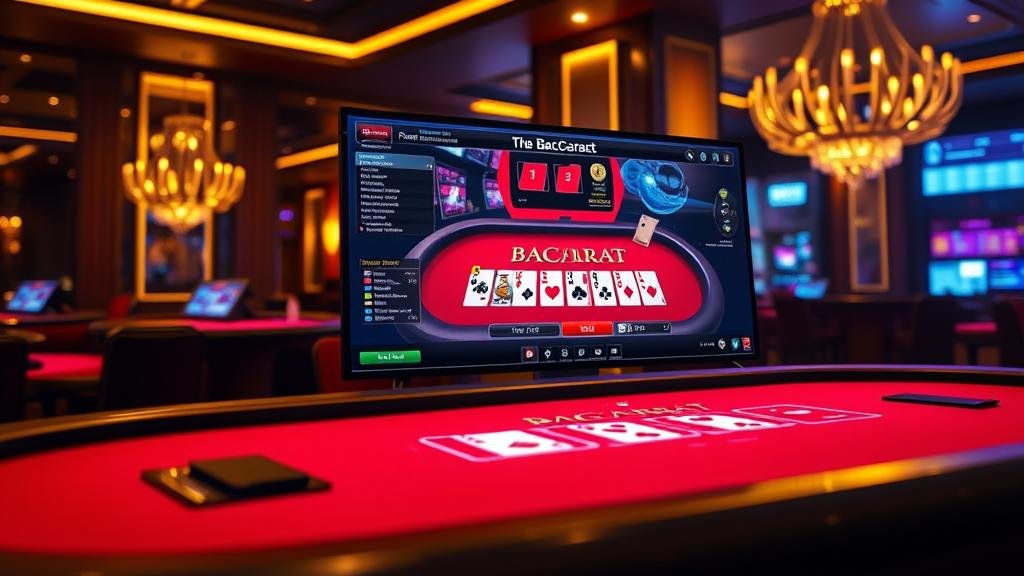 ภาพประกอบเทคนิคเดินเงินบาคาร่าแบบบันไดเงิน