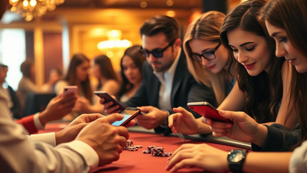 หน้าจอแอปบาคาร่าแสดงสถิติและผลการเดิมพัน