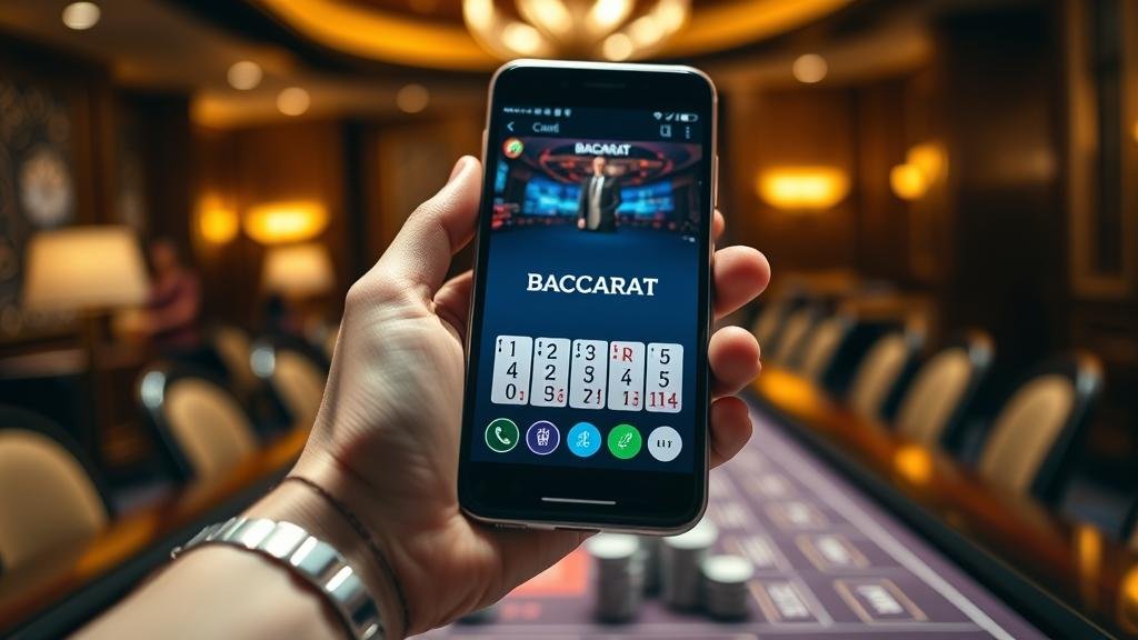 เปรียบเทียบการเล่นบาคาร่าบนแอปและเบราว์เซอร์