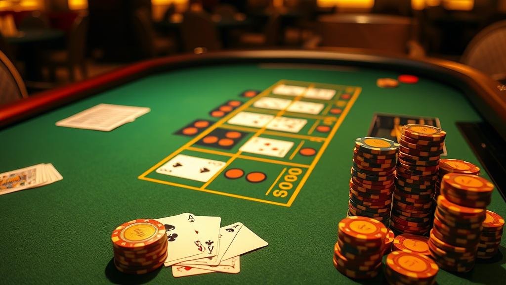 การแสดงผลเปอร์เซ็นต์ความน่าจะเป็นในบาคาร่า