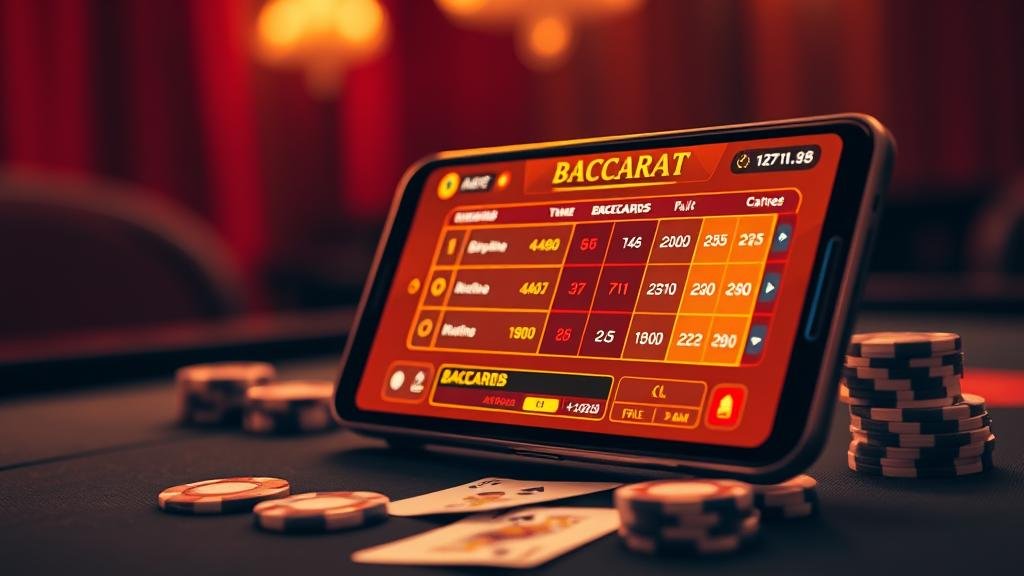 กราฟแสดงเทคนิคอ่านเค้าไพ่บาคาร่า