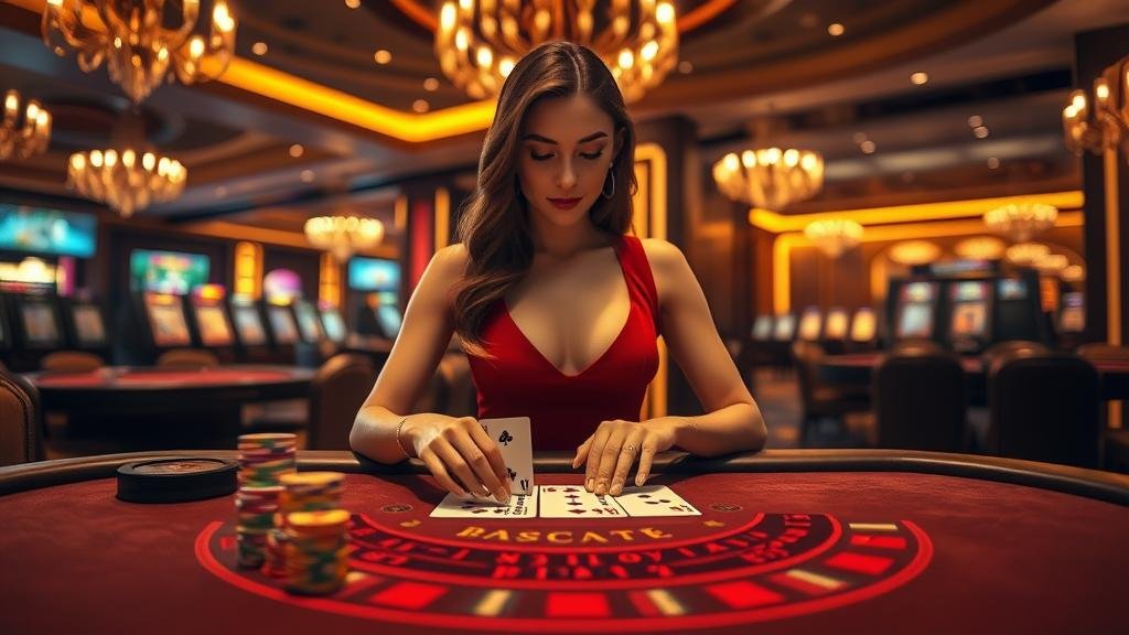 หน้าจอแสดงสถิติและเค้าไพ่บาคาร่า DG