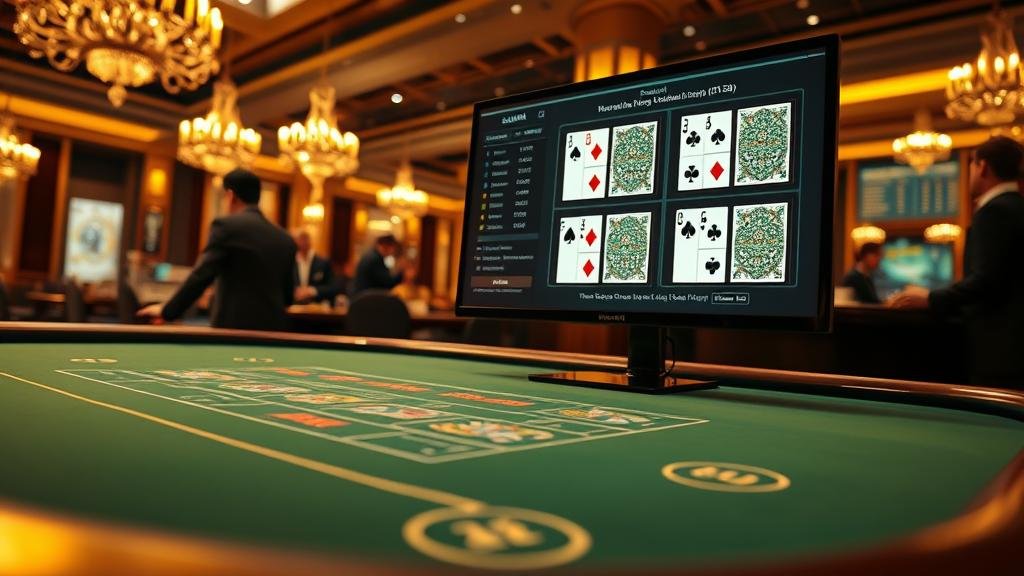 เปรียบเทียบหน้าจอเกมบาคาร่าจากค่ายดัง