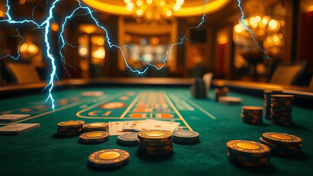 ตัวอย่างเค้าไพ่ถนนใหญ่ในเกมบาคาร่า