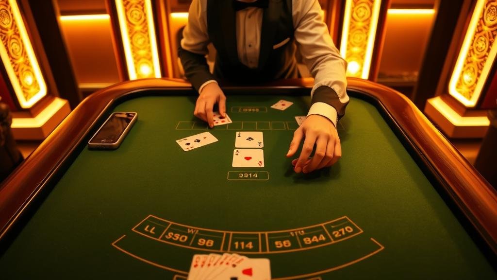 การลุ้นไพ่บาคาร่าแบบสควีซจาก N2Live