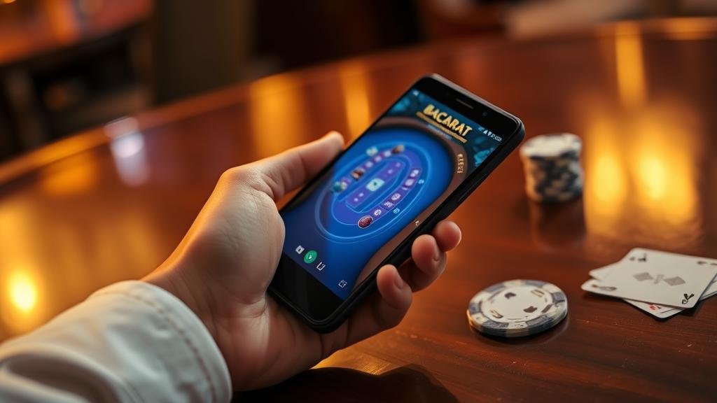 การวิเคราะห์สถิติบาคาร่าบนแท็บเล็ต