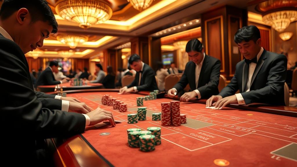 การทดสอบสูตรบาคาร่าบนแท็บเล็ต