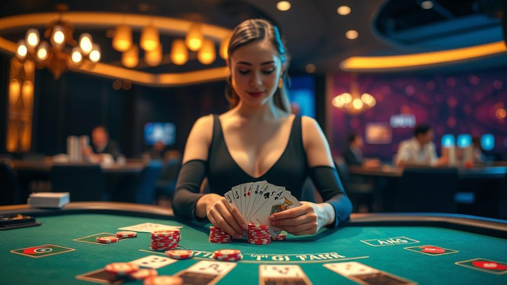 ตารางแสดงเค้าไพ่บาคาร่า