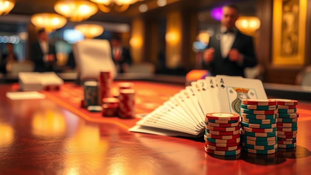 เปรียบเทียบหน้าจอเกมบาคาร่า Playtech และ AE Casino