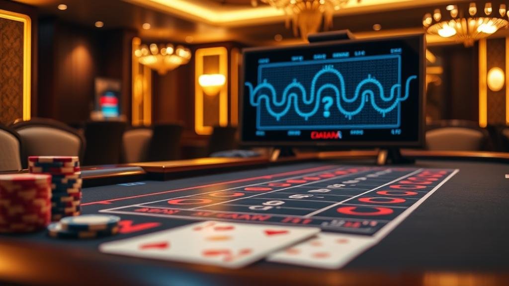 สัญลักษณ์มังกรยาวในเกมบาคาร่า