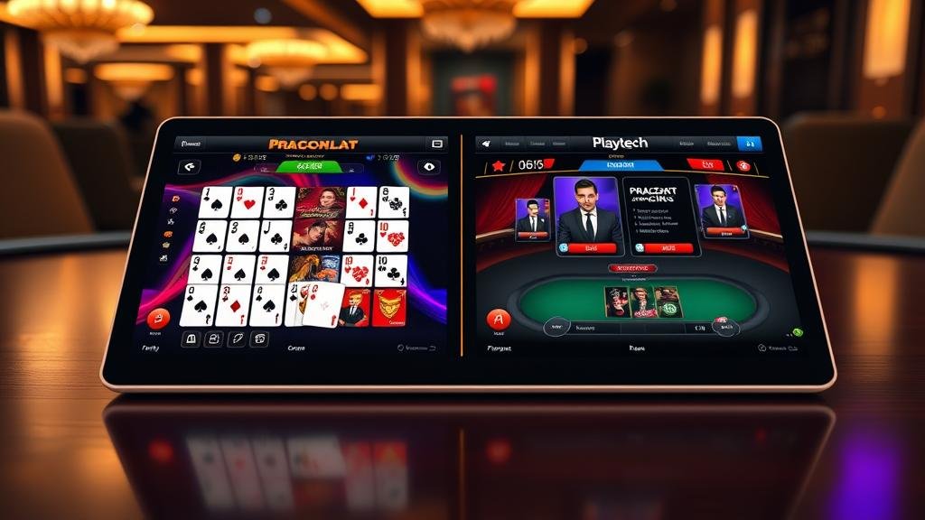 ตัวอย่างสกอร์บอร์ดบาคาร่า แสดงเค้าไพ่