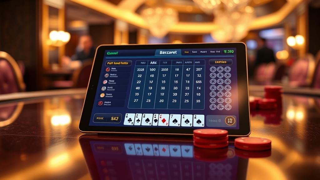 แผนภาพกลยุทธ์การเดินเงินบาคาร่า