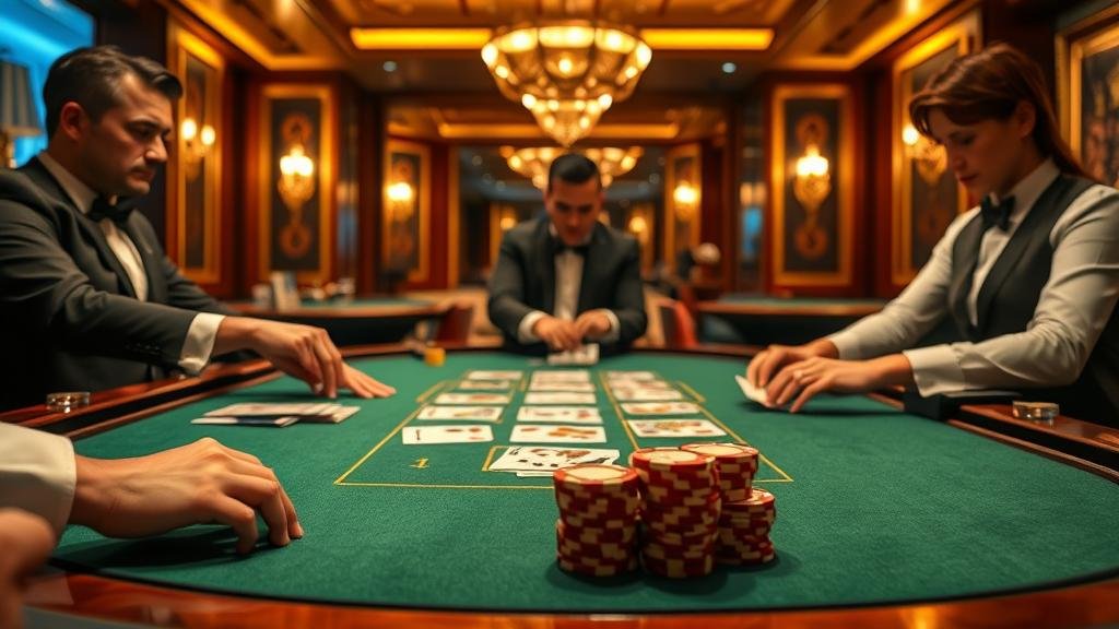 การวิเคราะห์เค้าไพ่บาคาร่าบนแท็บเล็ต