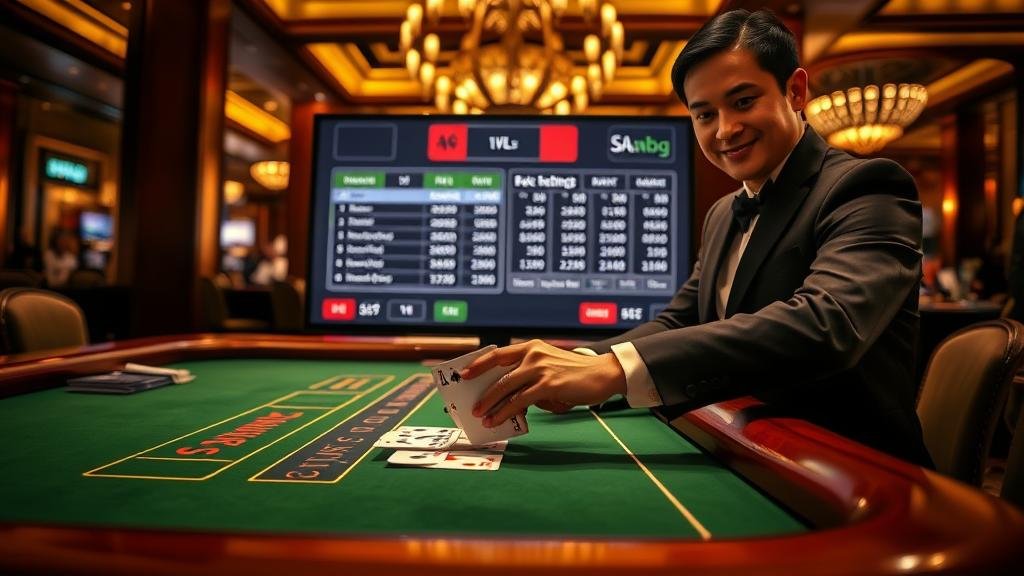 การวางเดิมพันในเกมบาคาร่า SA